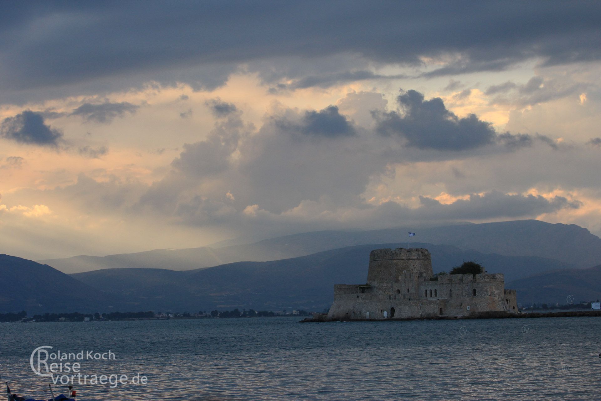 Griechenland - Peloponnes - Argolis - Nafplio/Nauplio mit Bourtzi Festung
